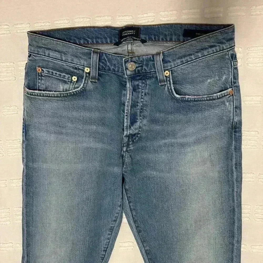 Citizens of Humanity The London Tapered Slim Perform Jean Denim Waist 29 mens - Picture 7 of 12